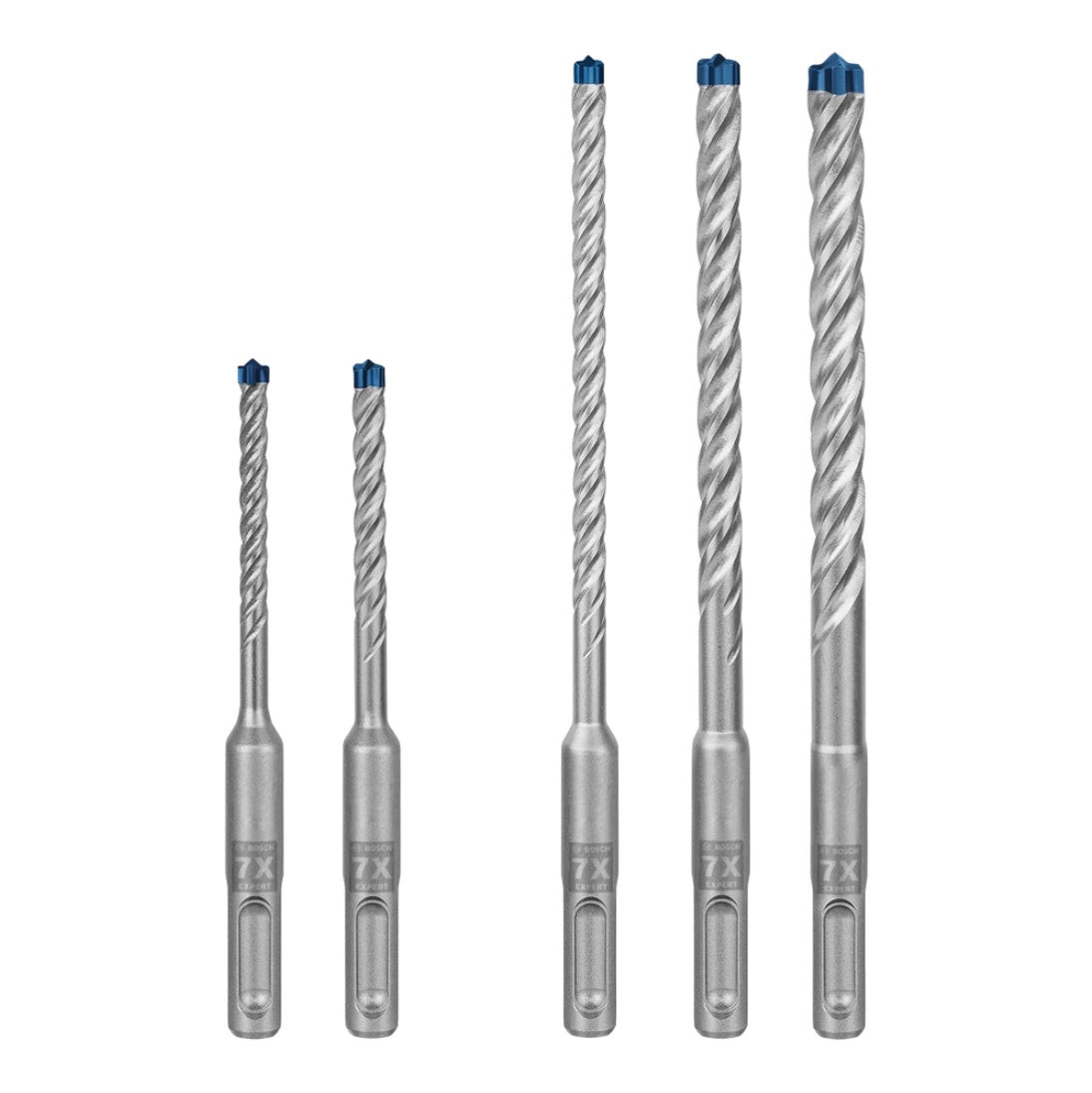 Bosch EXPERT SDS Plus-7X Hammerbohrer Set 5 - 10 mm 5 tlg. ( 2608900197 ) für Beton / Stein - Nachfolger von 2608576199 - Toolbrothers