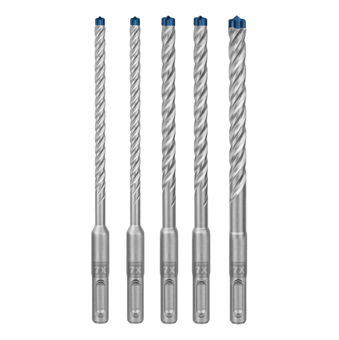 Bosch EXPERT SDS Plus-7X Hammerbohrer Set 6 - 10 mm 5 tlg. ( 2608900198 ) für Beton / Stein - Nachfolger von 2608576200 - Toolbrothers