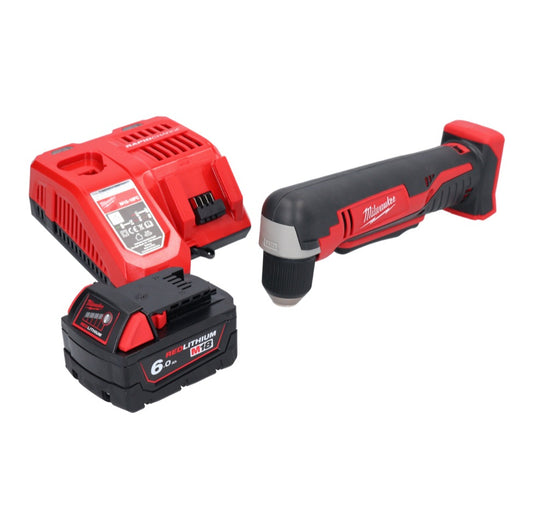 Perceuse d'angle sans fil Milwaukee C18 RAD-601FC 18 V 20 Nm + 1x batterie 6,0 Ah + chargeur