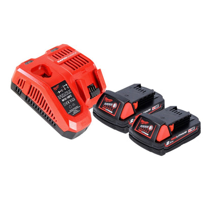 Clé à chocs sans fil Milwaukee M18 BIW12-202FC 18 V 240 Nm 1/2" + 2x batteries 2,0 Ah + chargeur