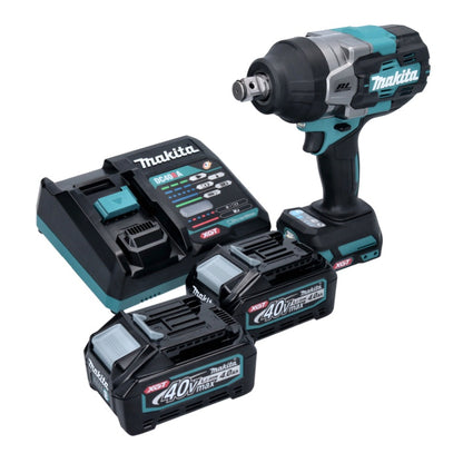 Makita TW 001 GM201 Clé à chocs sans fil 40 V max. 1800 Nm Brushless XGT + 2x batteries 4,0 Ah + chargeur