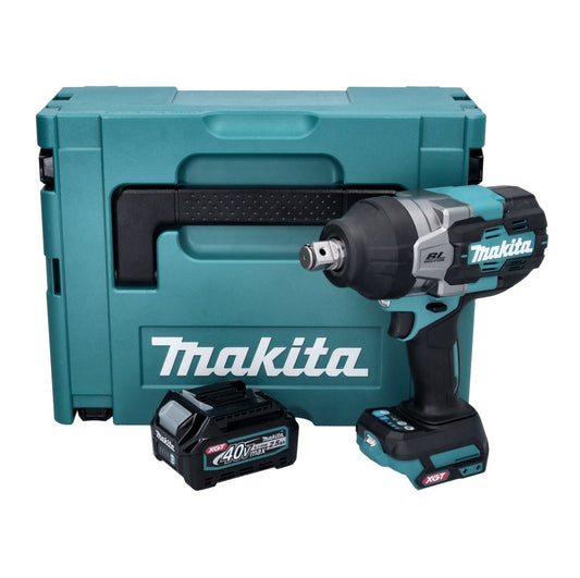 Makita TW 001 GD101 clé à chocs sans fil 40 V max. 1800 Nm Brushless XGT + 1x batterie 2,5 Ah + chargeur + Makpac