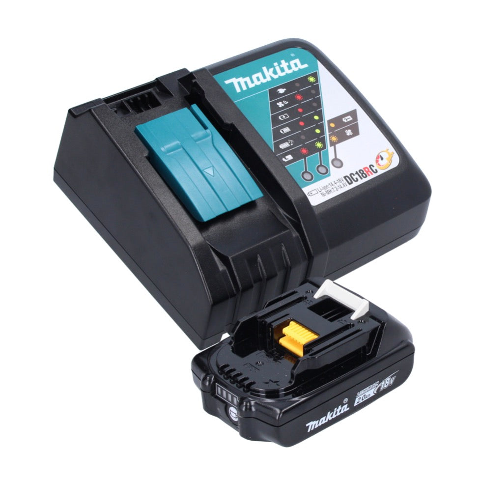 Makita DDF 453 RA1J perceuse-visseuse sans fil 18 V 42 Nm + 1x batterie 2,0 Ah + chargeur + Makpac