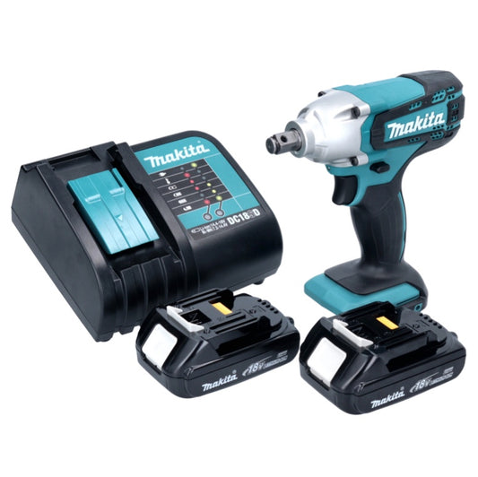 Makita DTW 190 SY Akku Schlagschrauber 18 V 1/2" 190 Nm + 2x Akku 1,3 Ah + Ladegerät - Toolbrothers