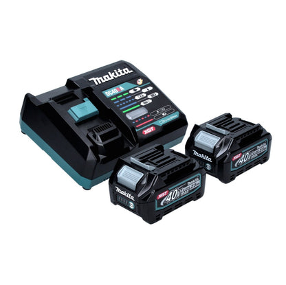 Makita HP 002 GD201 perceuse à percussion sans fil 40 V 64 Nm sans balai + 2x batteries 2,5 Ah + chargeur + Makpac