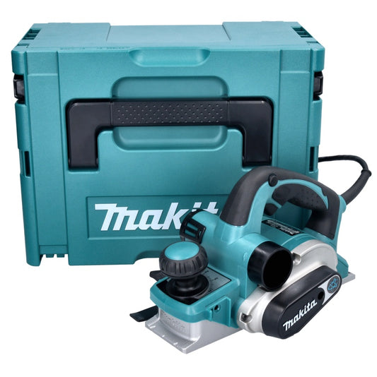 Makita KP 0810 CJ Falzhobel 1050 Watt 4 mm Hobeltiefe / 82 mm Hobelbreite + Makpac - Toolbrothers