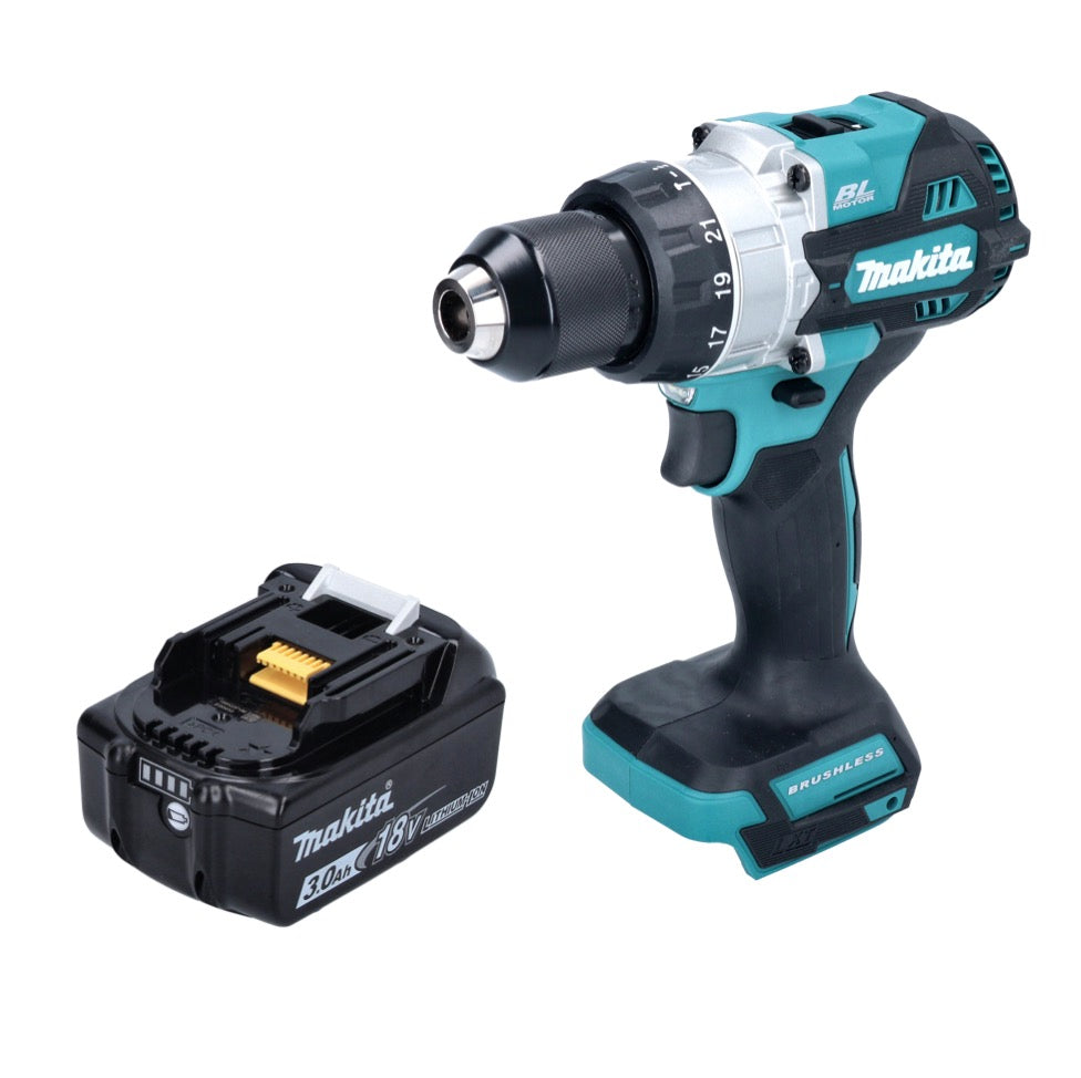 Makita DHP 486 F1 perceuse à percussion sans fil 18 V 130 Nm sans balais + 1x batterie 3,0 Ah - sans chargeur