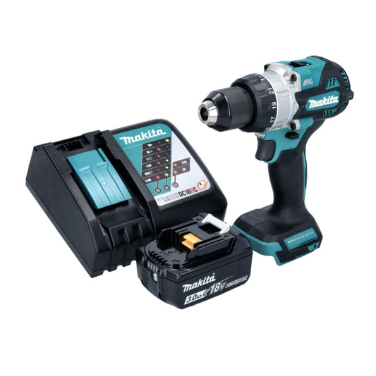 Makita DHP 486 RF1 perceuse à percussion sans fil 18 V 130 Nm sans balai + 1x batterie 3,0 Ah + chargeur