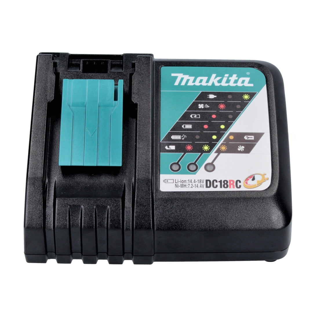 Kit source d'alimentation Makita 18 V (198116-4) avec 2x BL 1860 B + chargeur DC 18 RC + Makpac