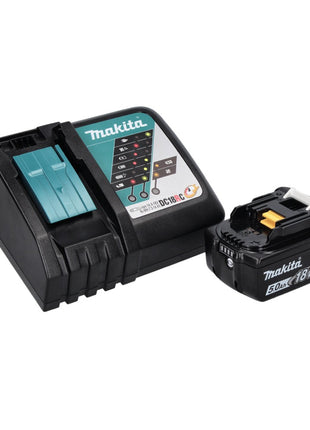 Makita DHP 486 RT1 perceuse à percussion sans fil 18 V 130 Nm sans balai + 1x batterie 5,0 Ah + chargeur