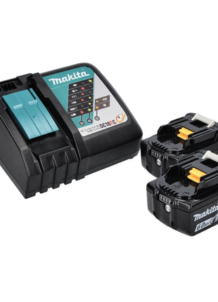 Makita DHP 486 RG perceuse à percussion sans fil 18 V 130 Nm sans balais + 2 batteries 6,0 Ah + chargeur