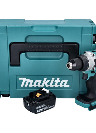 Makita DHP 486 F1J perceuse à percussion sans fil 18 V 130 Nm sans balai + 1x batterie 3,0 Ah + Makpac - sans chargeur