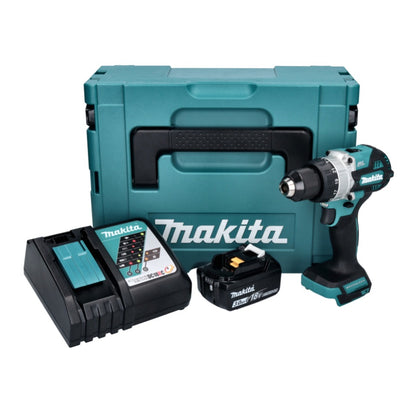 Makita DHP 486 RF1J perceuse à percussion sans fil 18 V 130 Nm sans balai + 1x batterie 3,0 Ah + chargeur + Makpac