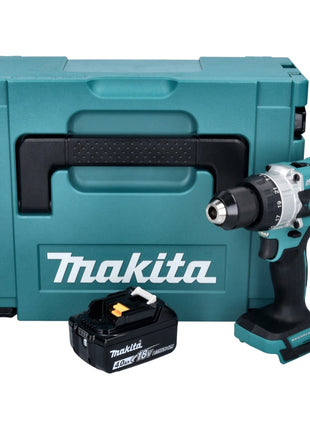 Makita DHP 486 M1J perceuse à percussion sans fil 18 V 130 Nm sans balai + 1x batterie 4,0 Ah + Makpac - sans chargeur