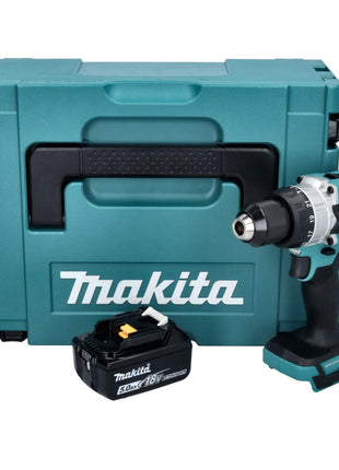 Makita DHP 486 T1J perceuse à percussion sans fil 18 V 130 Nm sans balai + 1x batterie 5,0 Ah + Makpac - sans chargeur