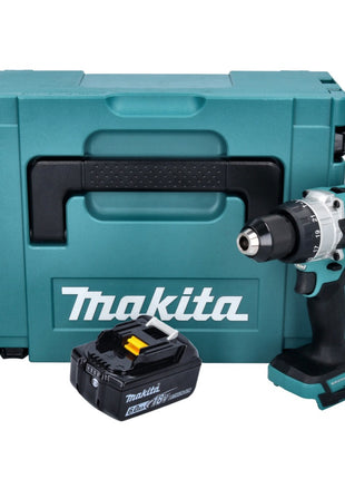 Makita DHP 486 G1J perceuse à percussion sans fil 18 V 130 Nm sans balai + 1x batterie 6,0 Ah + Makpac - sans chargeur