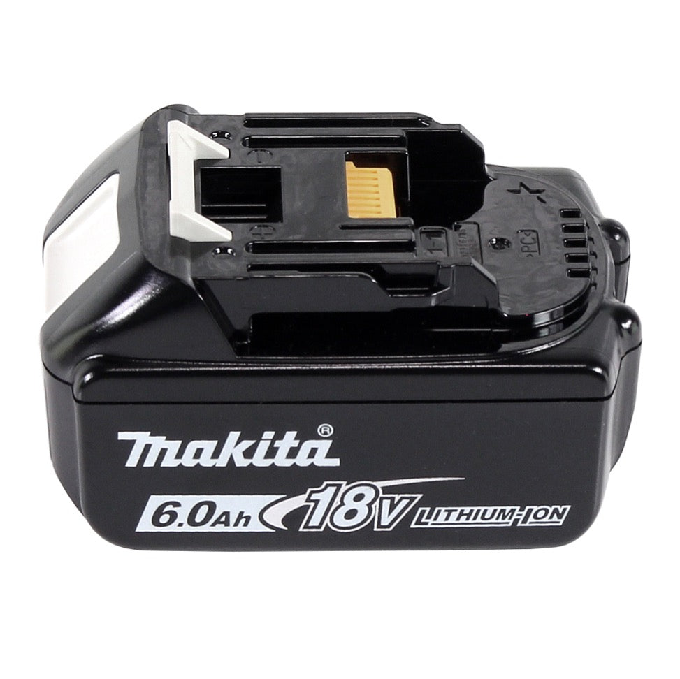 Makita DHP 486 G1J perceuse à percussion sans fil 18 V 130 Nm sans balai + 1x batterie 6,0 Ah + Makpac - sans chargeur