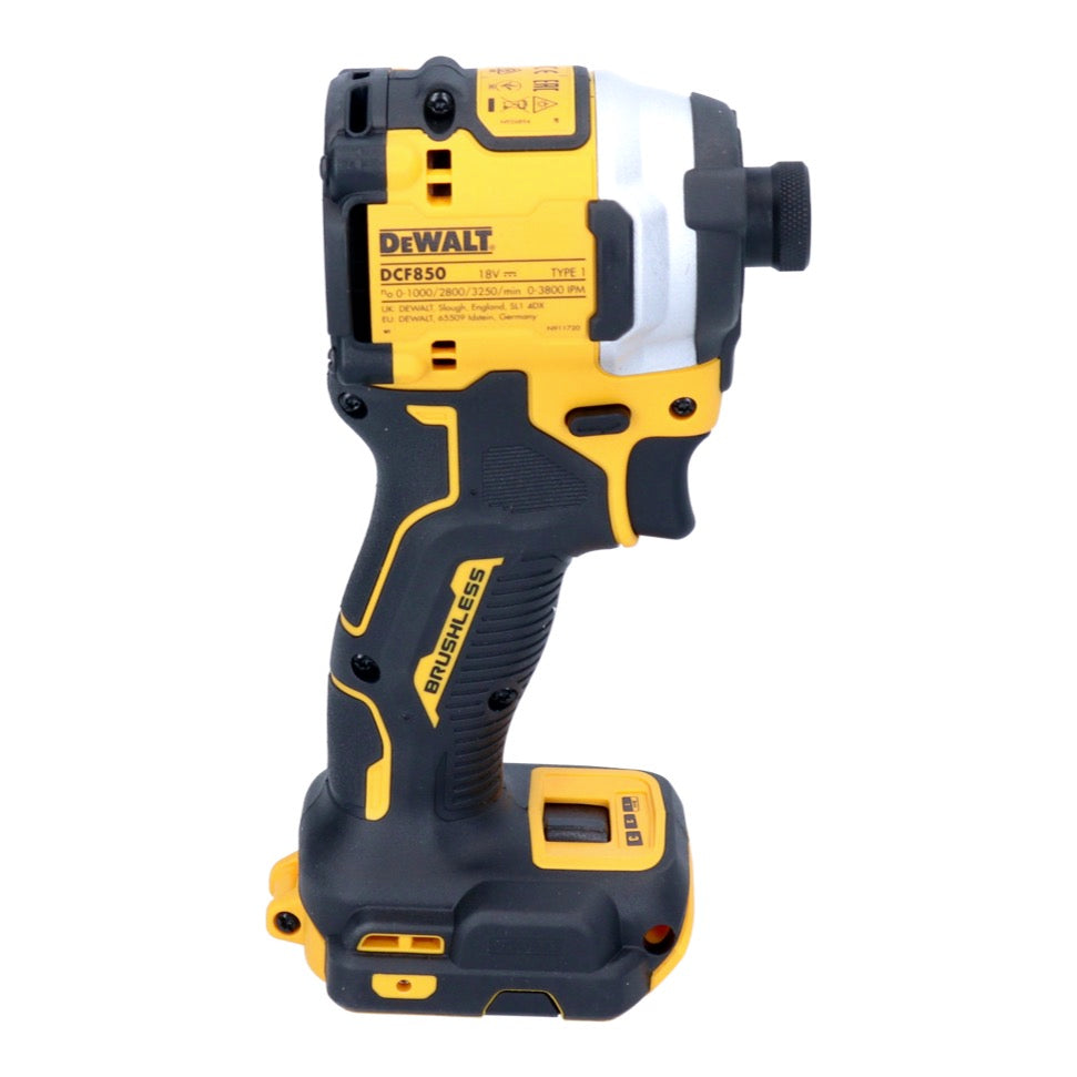 DeWalt DCF 850 NT Akku Schlagschrauber 18 V 205 Nm 1/4" Brushless + TSTAK - ohne Akku, ohne Ladegerät - Toolbrothers