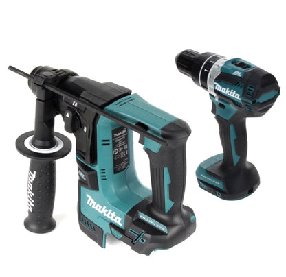 Makita DLX 2278 Akku Kombo Kit mit DHP 484 Z 54 Nm Brushless und DHR 171 Z 1,2 J Brushless Solo - ohne Akku, ohne Ladegerät