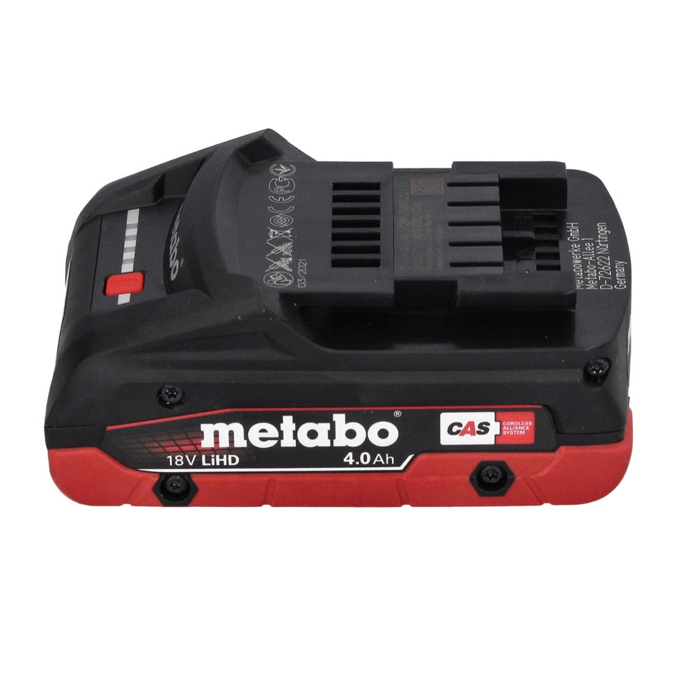 Visseuse à chocs sans fil Metabo SSW 18 LT 300 BL 18 V 300 Nm 1/2" sans balais + 1x batterie 4,0 Ah - sans chargeur