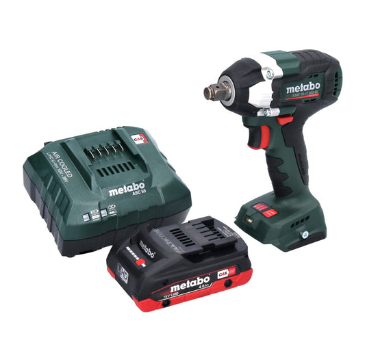 Metabo SSW 18 LT 300 BL Akku Schlagschrauber 18 V 300 Nm 1/2" Brushless + 1x Akku 4,0 Ah + Ladegerät