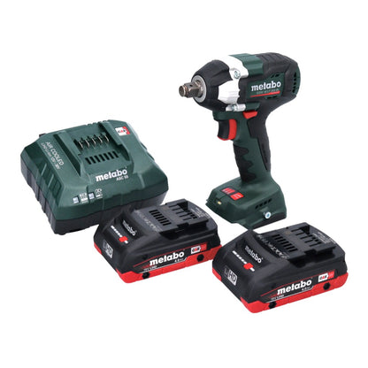 Metabo SSW 18 LT 300 BL Akku Schlagschrauber 18 V 300 Nm 1/2" Brushless + 2x Akku 4,0 Ah + Ladegerät