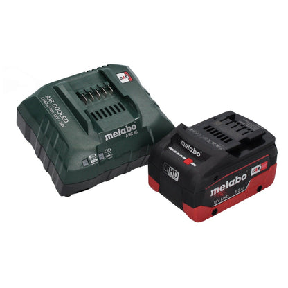 Visseuse à chocs sans fil Metabo SSW 18 LT 300 BL 18 V 300 Nm 1/2" sans balais + 1x batterie 5,5 Ah + chargeur