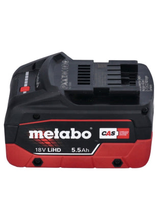 Metabo AS 18 L PC Aspirateur à batterie compact 18 V 6 l IPX4 classe de poussière L humide et sec + 1x batterie 5,5 Ah - sans chargeur