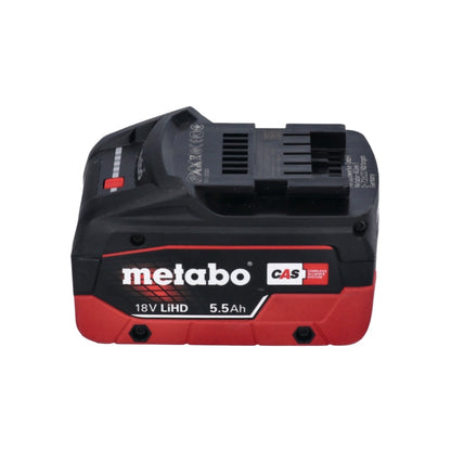 Metabo AS 18 L PC Aspirateur à batterie compact 18 V 6 l IPX4 classe de poussière L humide et sec + 1x batterie 5,5 Ah - sans chargeur