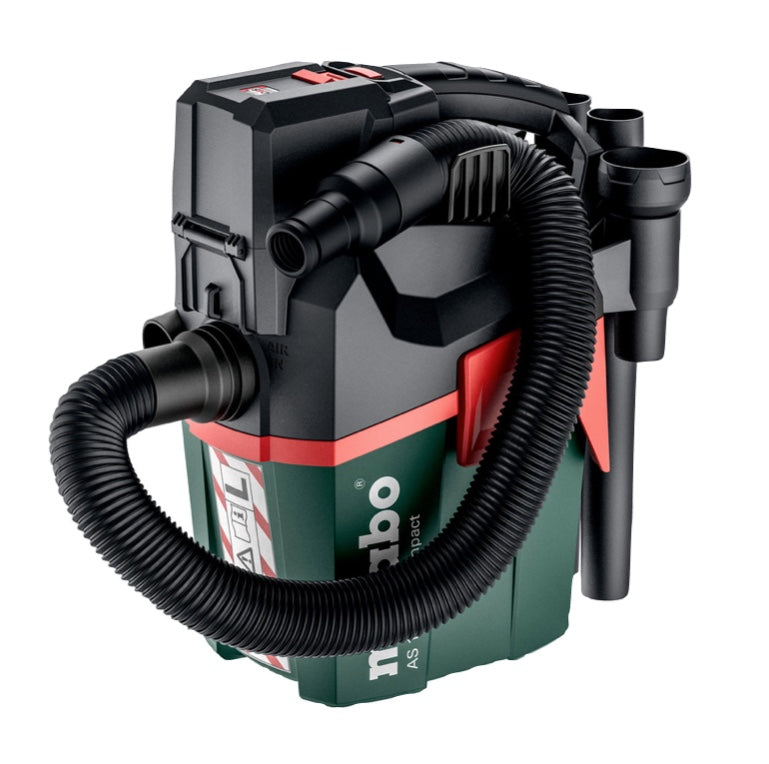 Metabo Set SXA 18 LTX 125 BL ponceuse excentrique sur batterie 18 V 125 mm + aspirateur compact AS 18 L PC (691199000) - sans batterie, sans chargeur