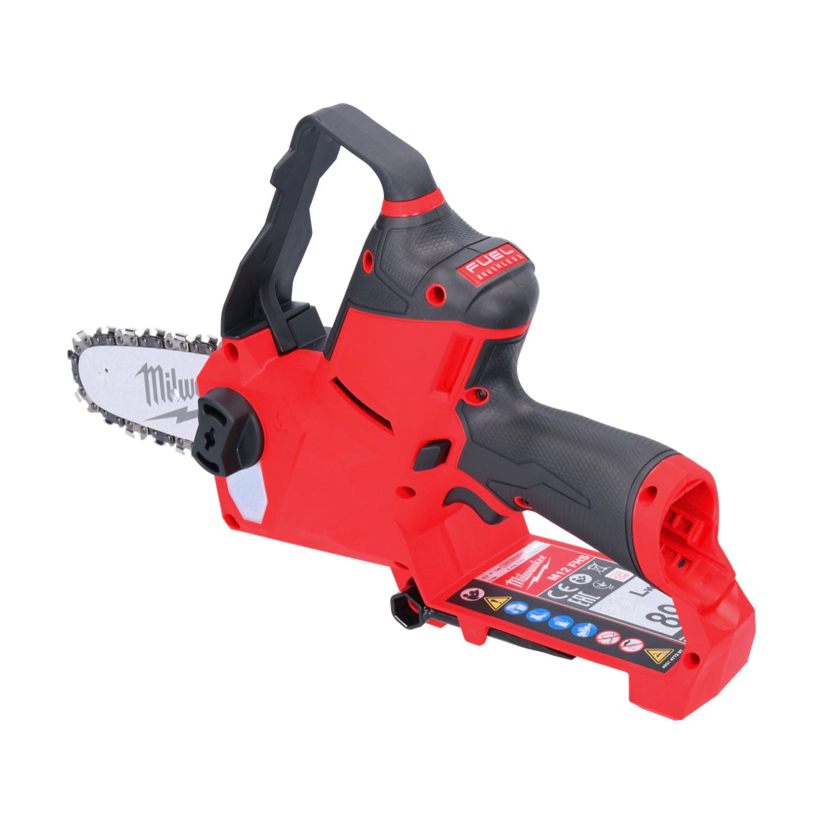 Scie à chaîne à batterie Milwaukee M12 FHS-0 12 V 15 cm sans balais (4933472211) Solo - sans batterie, sans chargeur