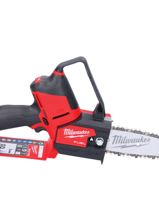 Scie à chaîne à batterie Milwaukee M12 FHS-0 12 V 15 cm sans balais (4933472211) Solo - sans batterie, sans chargeur