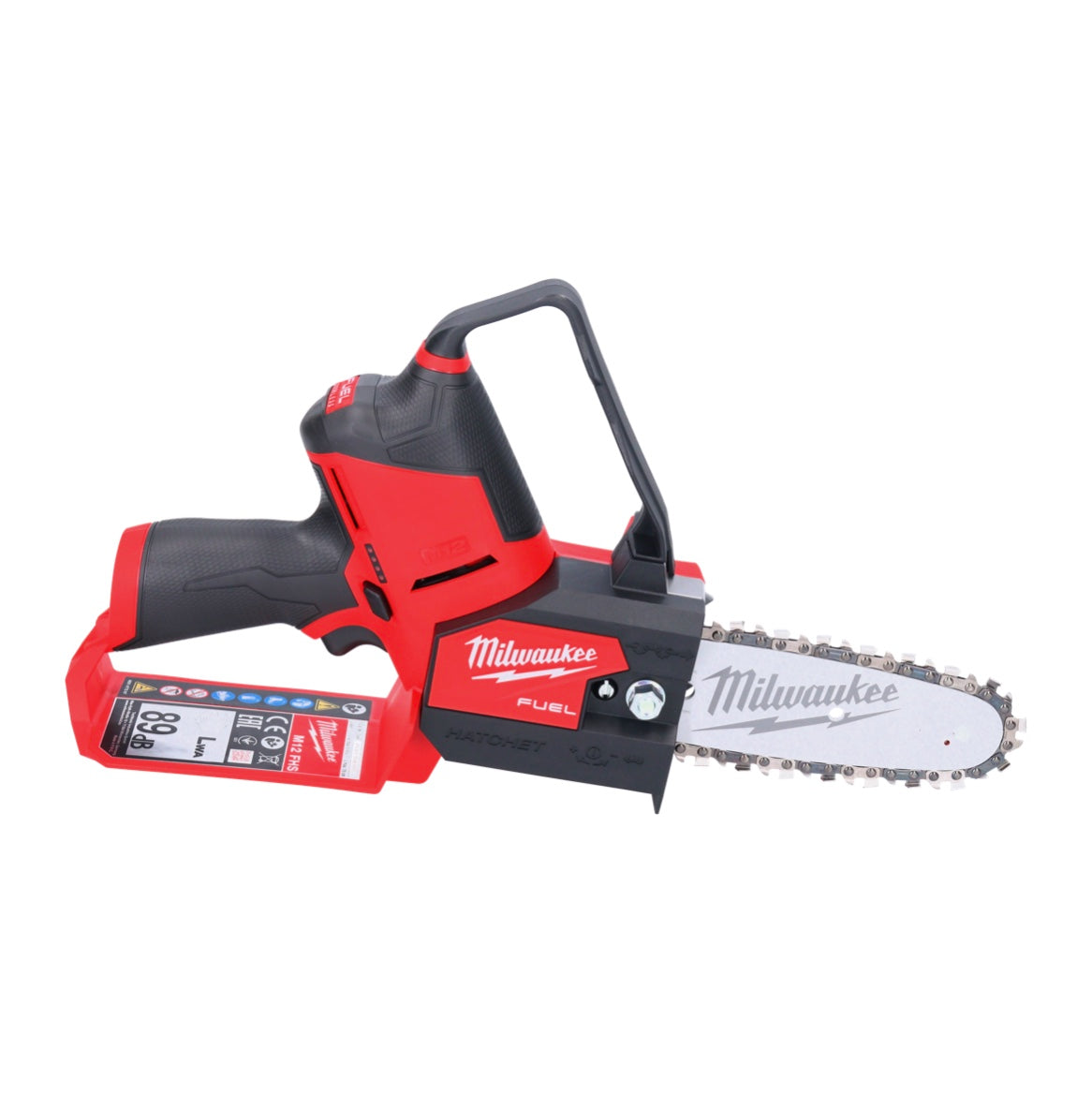 Scie à chaîne à batterie Milwaukee M12 FHS-0 12 V 15 cm sans balais (4933472211) Solo - sans batterie, sans chargeur