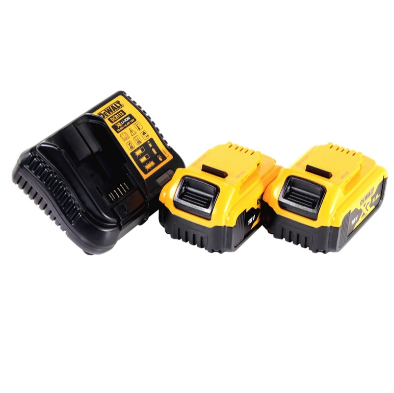 DeWalt DCL 045 P2 lampe à batterie éclairage de voiture LED 12 / 18 V 1700 lm support rotatif 0-360 degrés + 2x batteries 5,0 Ah + chargeur