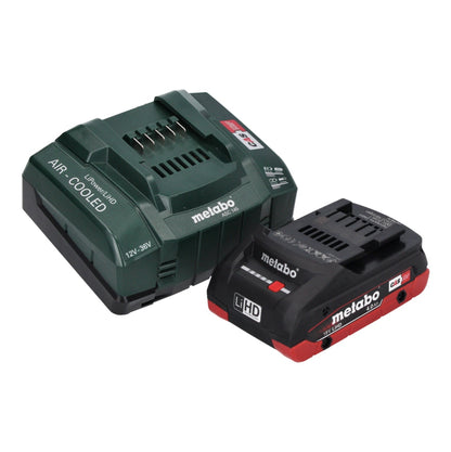 Metabo BS 18 LTX BL QI perceuse-visseuse sans fil 18 V 130 Nm sans balais + 1x batterie 4,0 Ah + chargeur + métaBOX