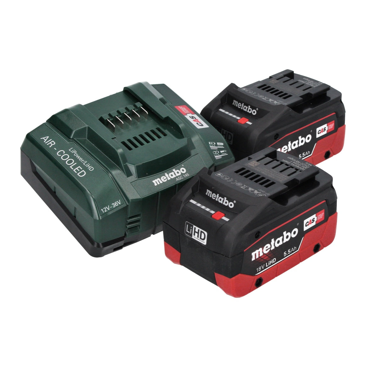 Metabo BS 18 LTX BL Q I Akku Bohrschrauber 18 V 130 Nm Brushless ( 602359660 ) + 2x Akku 5,5 Ah + Ladegerät + metaBOX