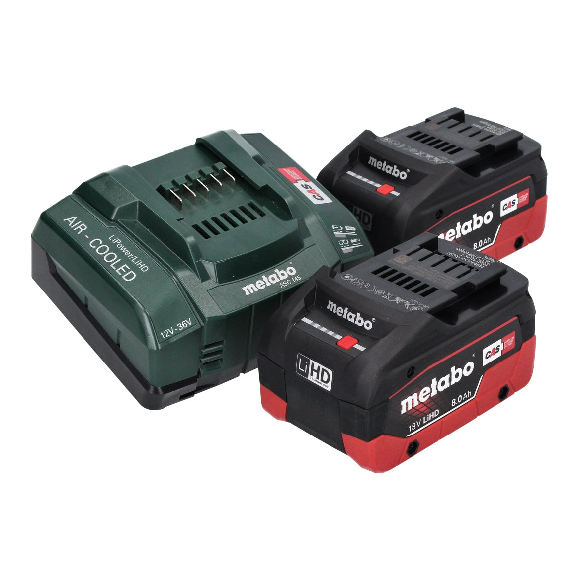 Metabo BS 18 LTX BL QI perceuse-visseuse sans fil 18 V 130 Nm sans balais + 2x batterie 8,0 Ah + chargeur + métaBOX