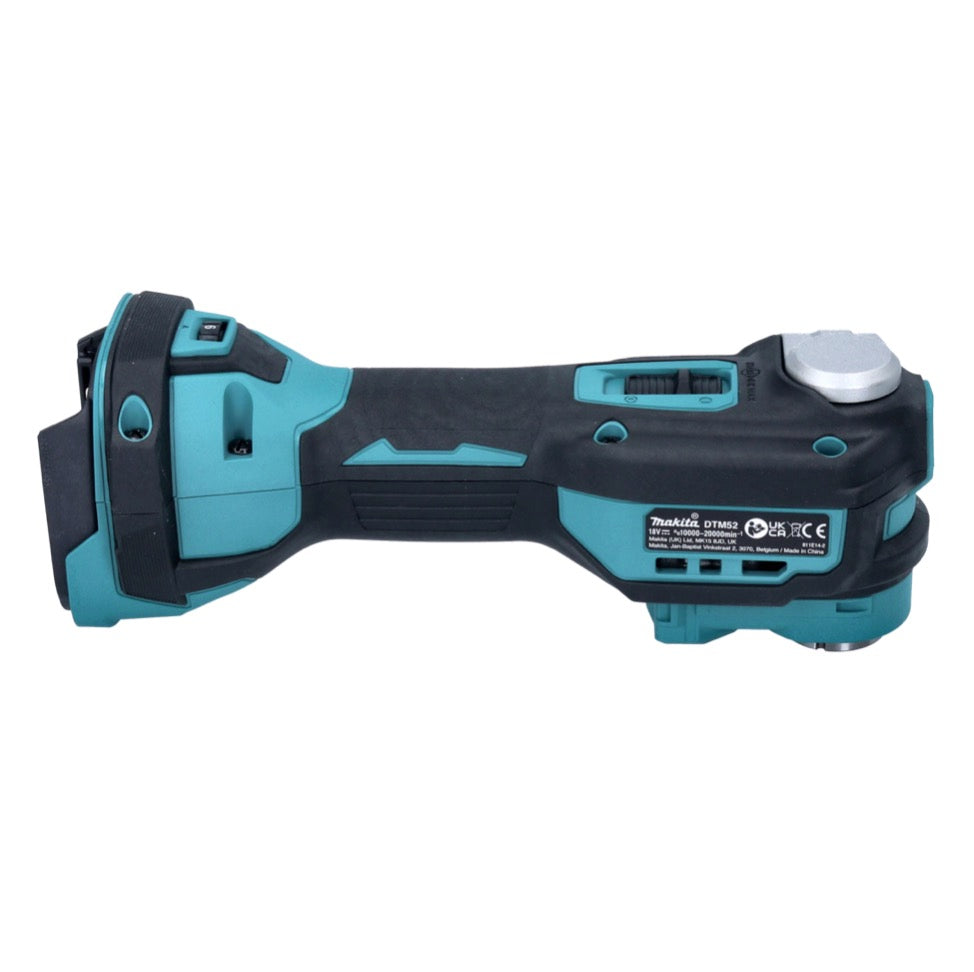 Makita DTM 52 Z Akku Multifunktionswerkzeug 18 V Starlock Max Brushless Solo - ohne Akku, ohne Ladegerät - Toolbrothers