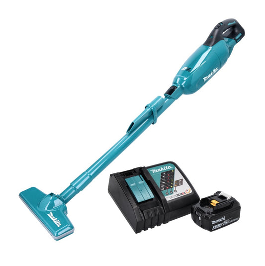 Aspirateur à batterie Makita DCL 280 FRF1 18 V sans balais + 1x batterie 3,0 Ah + chargeur