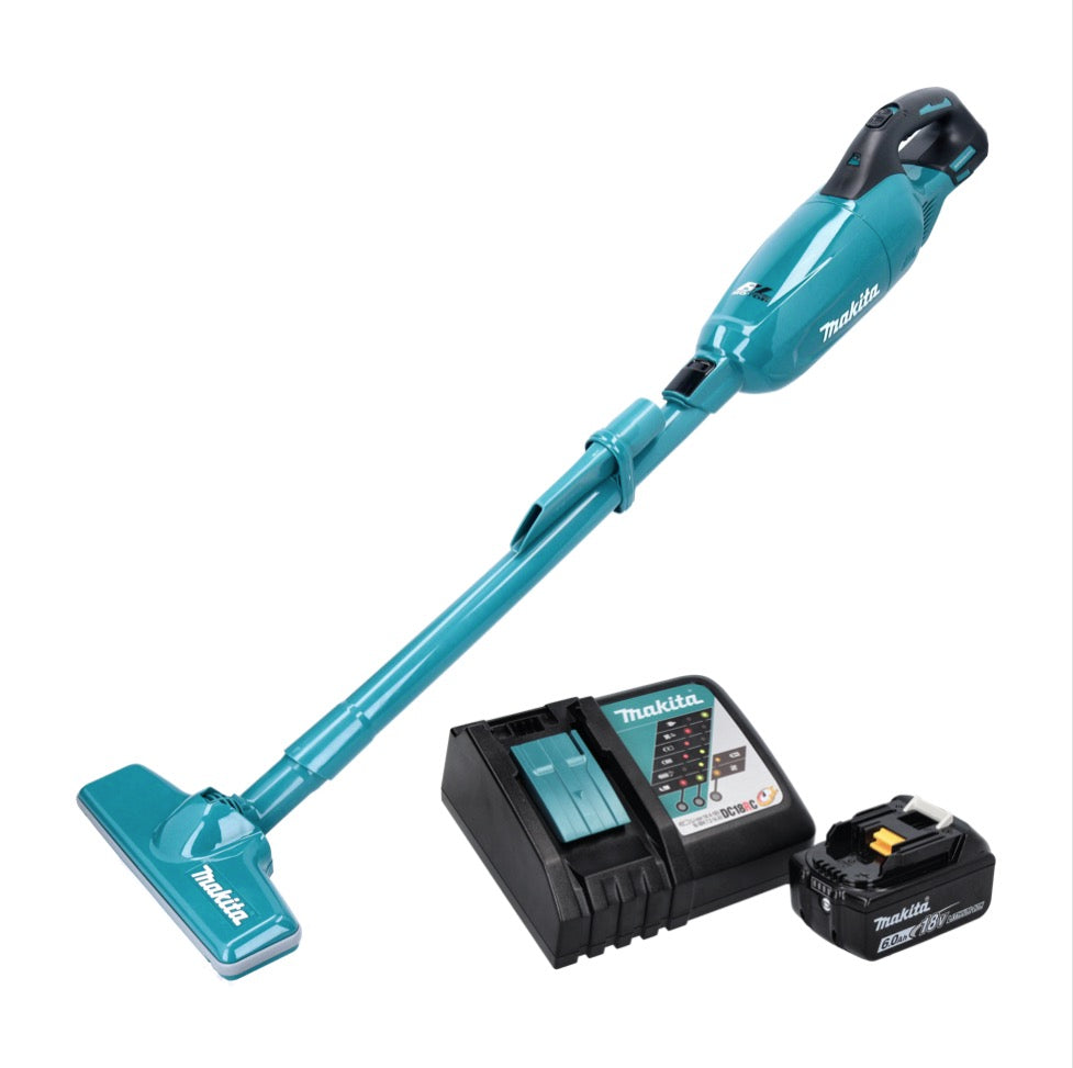 Aspirateur à batterie Makita DCL 280 FRG1 18 V sans balais + 1x batterie 6,0 Ah + chargeur