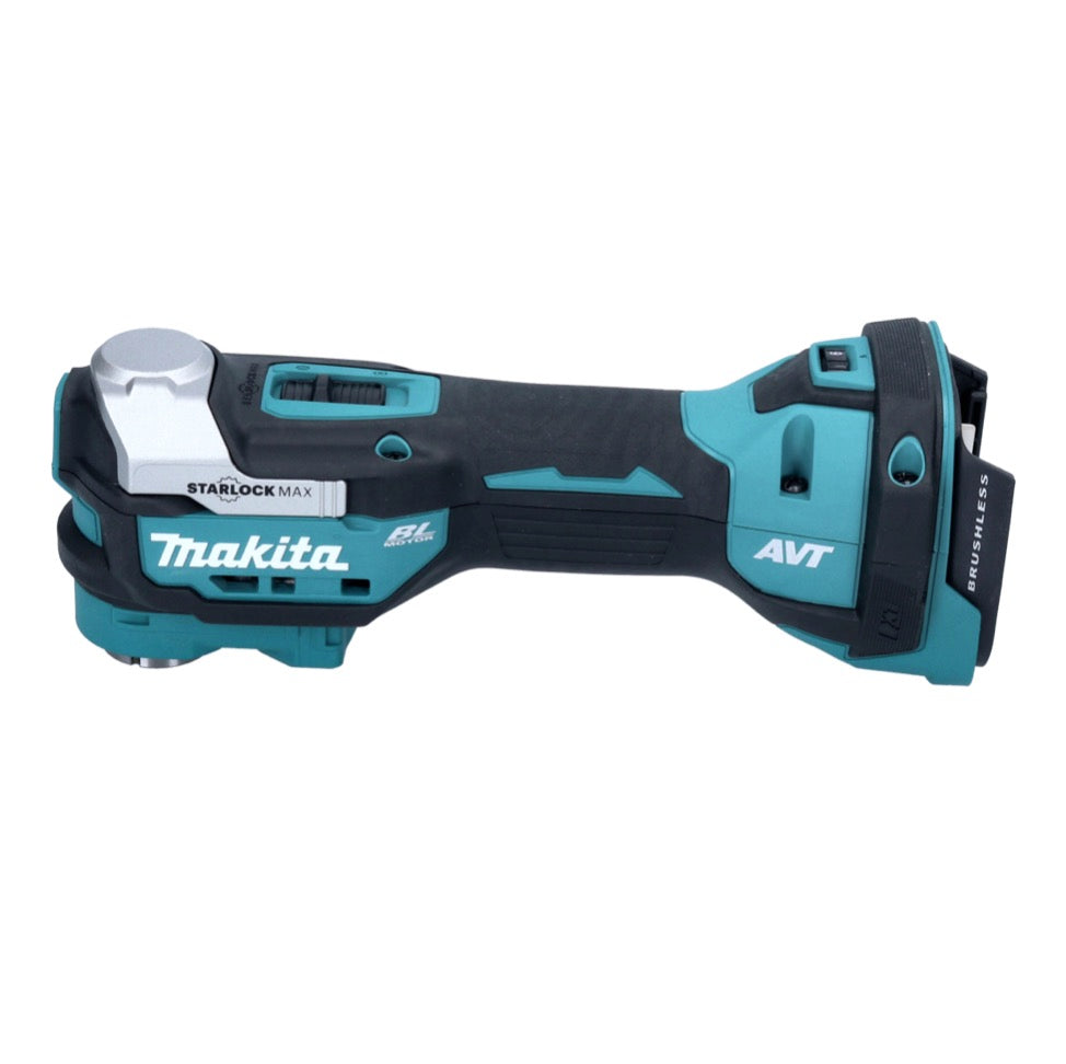 Makita DTM 52 RTJ Akku Multifunktionswerkzeug 18 V Starlock Max Brushless + 2x Akku 5,0 Ah + Ladegerät + Makpac - Toolbrothers