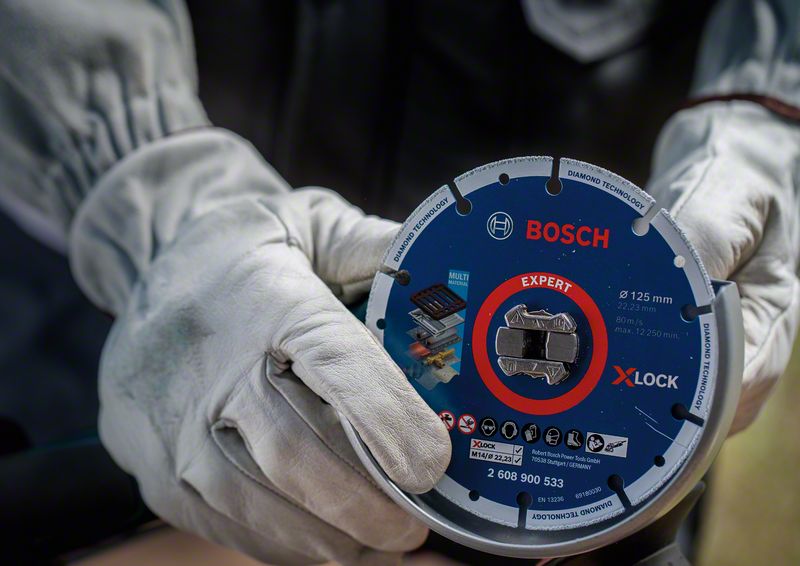 Bosch EXPERT Diamond Metal Wheel X-LOCK Trennscheibe 115 x 22,23 mm 1 Stk. ( 2608900532 ) Diamond Technology - Toolbrothers