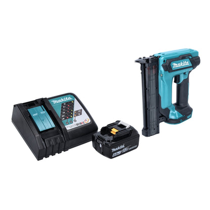 Makita DFN 350 RG1 Cloueur à tête d'emballage avec batterie 18 V 15 - 35 mm + 1x batterie 6,0 Ah + chargeur