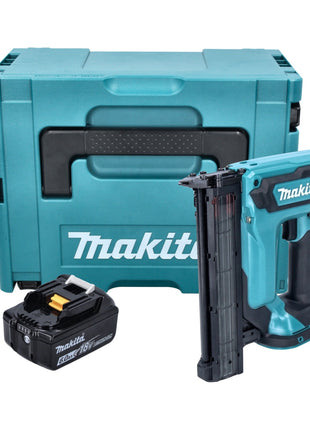 Clavadora con cabezal de batería Makita DFN 350 G1J 18 V 15 - 35 mm + 1x batería 6,0 Ah + Makpac - sin cargador