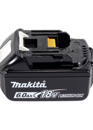 Clavadora con cabezal de batería Makita DFN 350 G1J 18 V 15 - 35 mm + 1x batería 6,0 Ah + Makpac - sin cargador