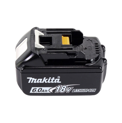 Makita DFN 350 G1J Cloueur à tête d'emballage sur batterie 18 V 15 - 35 mm + 1x batterie 6,0 Ah + Makpac - sans chargeur