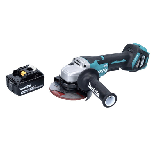 Makita DGA 515 G1 Meuleuse d'angle sur batterie 18 V 125 mm sans balais + 1x batterie 6,0 Ah - sans chargeur