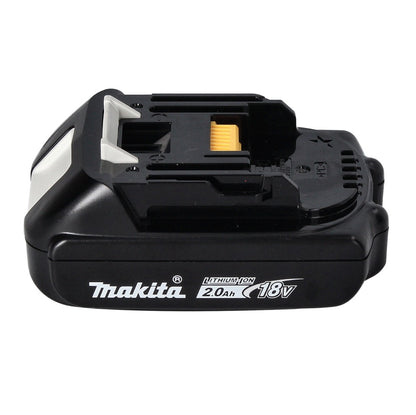 Makita DGA 515 A1J Meuleuse d'angle sur batterie 18 V 125 mm sans balais + 1x batterie 2,0 Ah + Makpac - sans chargeur