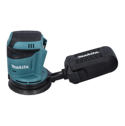 Makita DBO 180 Z Akku Exzenterschleifer 18 V 125 mm + 50x Schleifpapier K 320 - ohne Akku, ohne Ladegerät - Toolbrothers