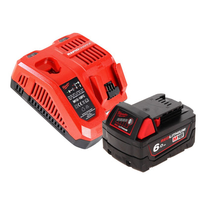 Milwaukee M18 FIWF12-601 FC Akku Schlagschrauber 18 V 300 Nm 1/2" Brushless + 1x Akku 6,0 Ah + Ladegerät